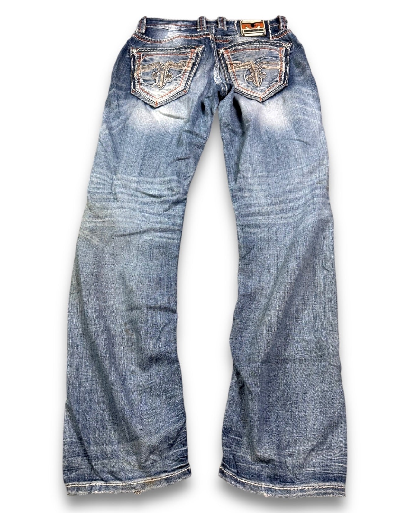 2000’s Rock Revival Baggy/Straight Jeans *rare 28x34