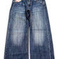 2000’s Japanese Koi Baggy Jeans *very rare 36x28