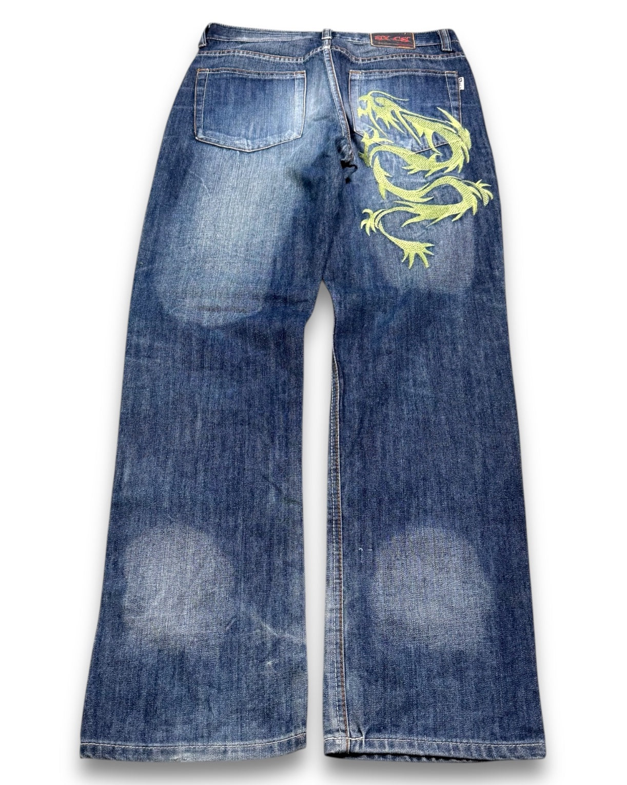 2000’s S.Y.C.S Japanese Archive Baggy/Straight Jeans *very rare 30x34