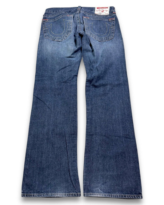 2000’s True Religion Baggy/Straight Jeans *rare 36x34