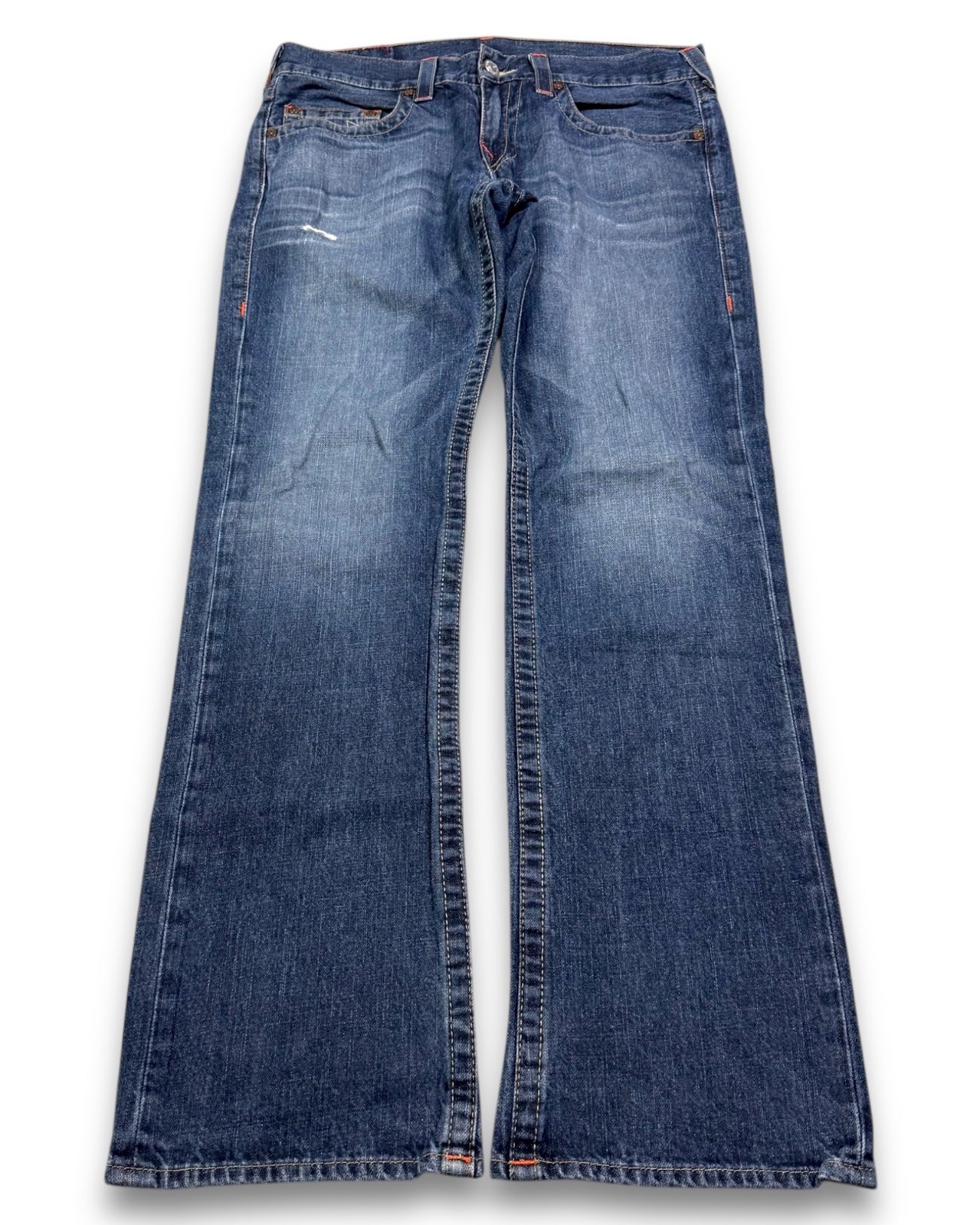 2000’s True Religion Baggy/Straight Jeans *rare 36x34