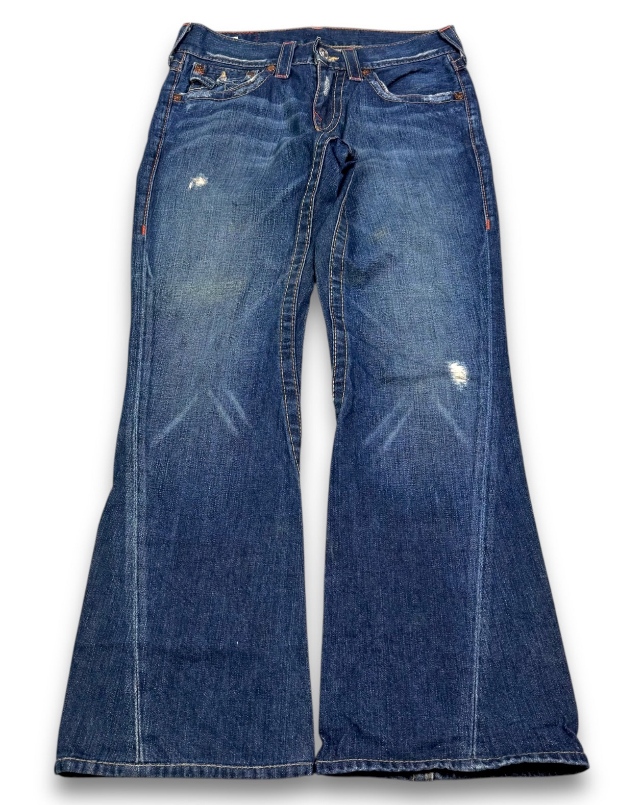2000’s True Religion Baggy Bootcut Jeans *rare 30x30
