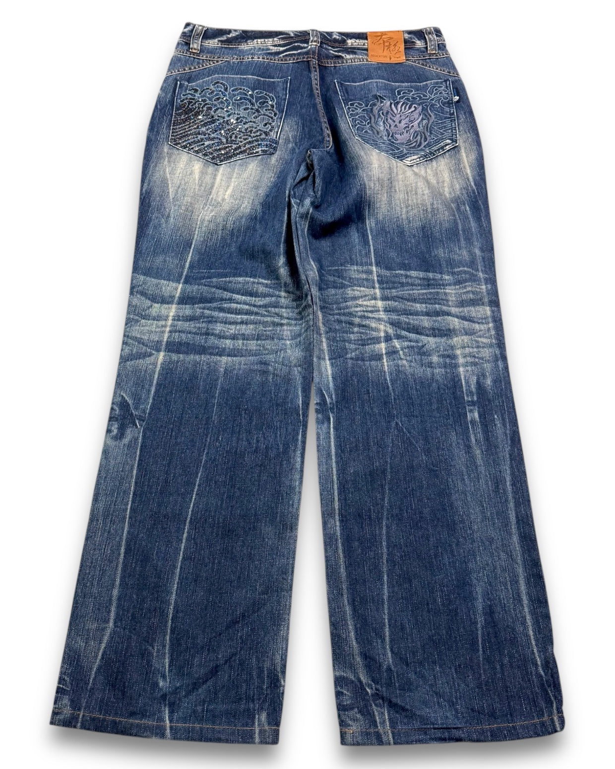 2000’s Stockton Japanese Archive Baggy Jeans *very rare 32x32