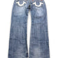 2000’s True Religion Baggy/Straight Jeans *rare 34x32