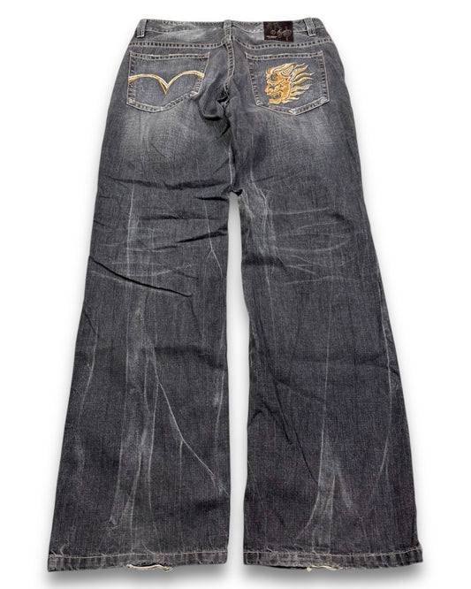 2000’s Big Group Japanese Archive Baggy Jeans *very rare 31x34