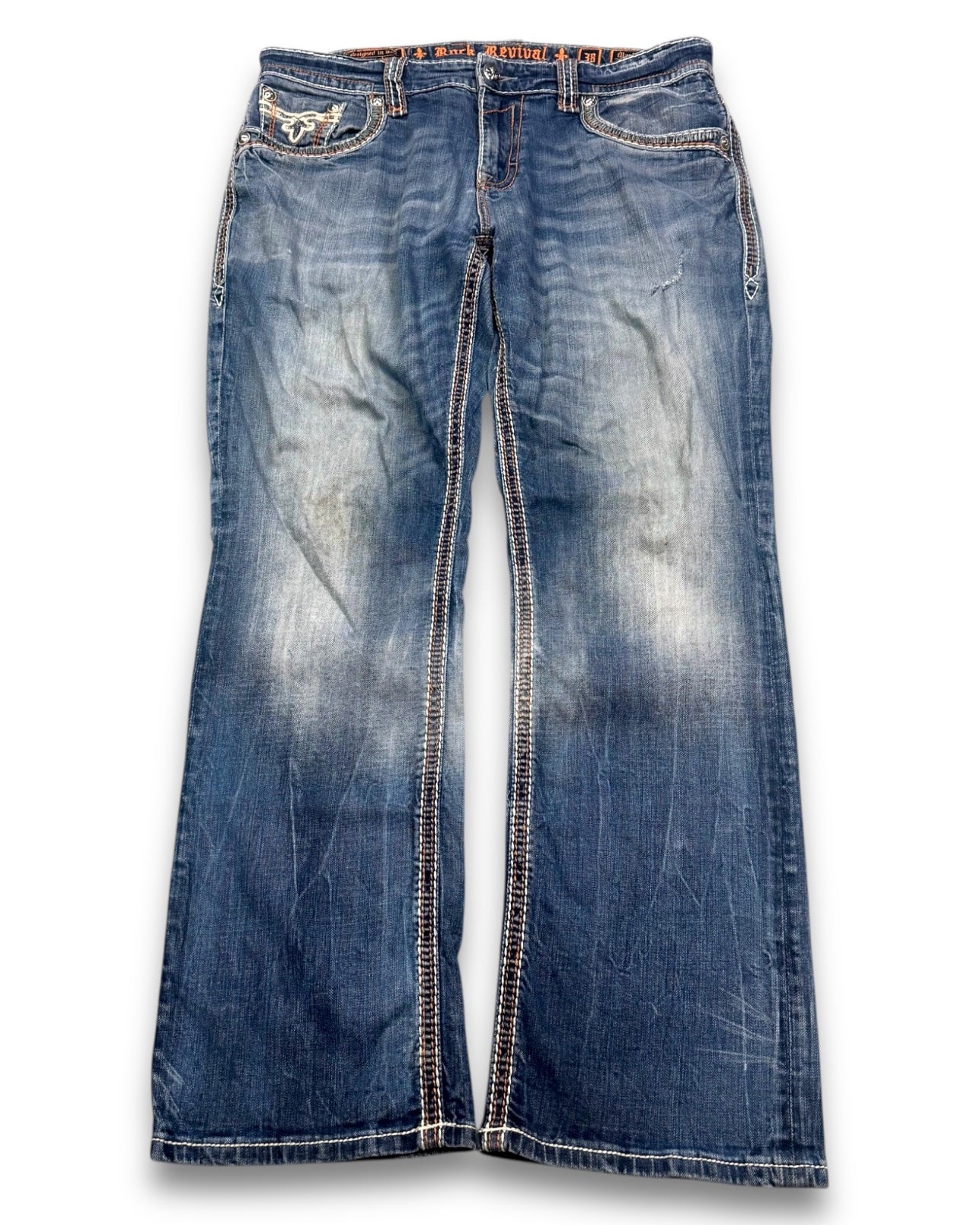 2000’s Rock Revival Baggy Jeans *rare 38x34