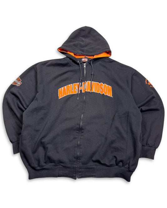 2000’s Harley Davidson Zip Hoodie *rare (XL)
