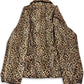 1980’s Beechers Brook Leo Faux Fur Waisted Jacket Women’s made in Korea *extremely rare (L)
