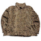 1980’s Beechers Brook Leo Faux Fur Waisted Jacket Women’s made in Korea *extremely rare (L)