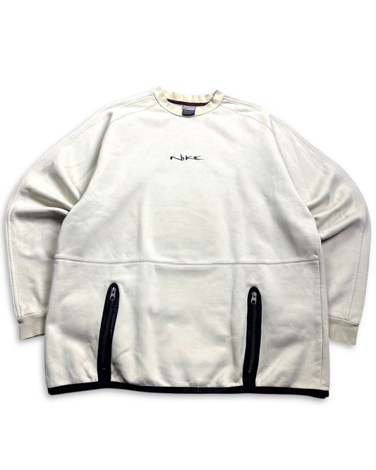 2000‘s Nike Tactical Sand Beige Sweater *rare (L)