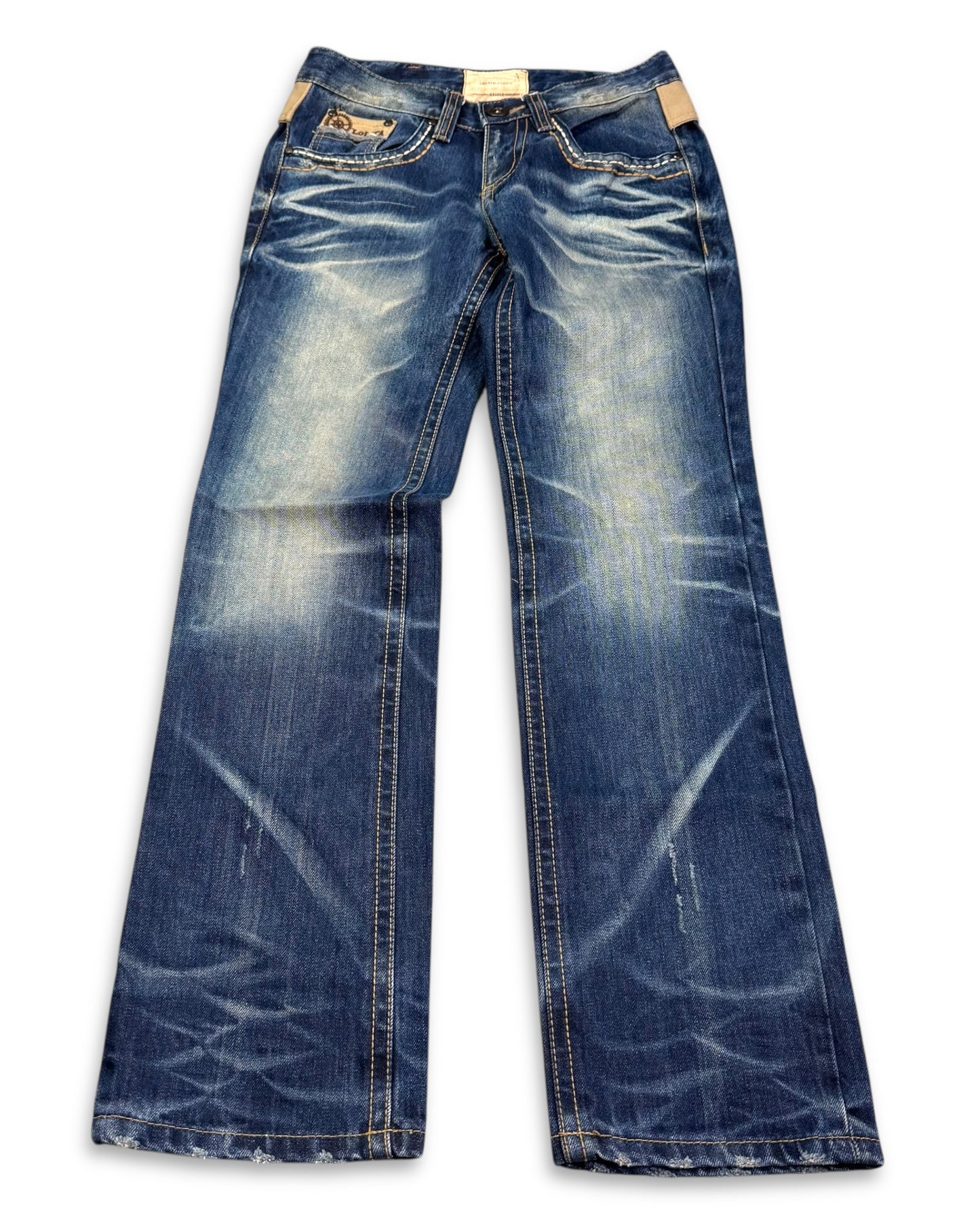 2000’s Lolita Japanese Straight Jeans made in Korea Women’s *very rare (XS)