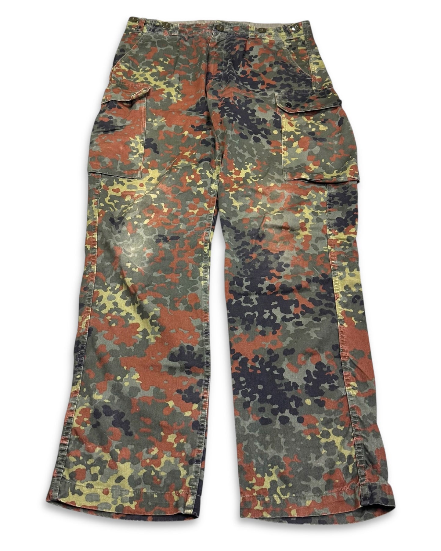 1998 German Bundeswehr Tactical Camo Baggy/Straight Pants *rare 34x34