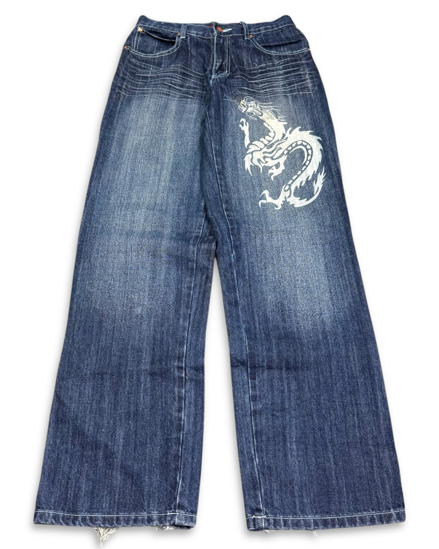 2000’s Uncle Japanese Baggy Jeans *rare 28x32
