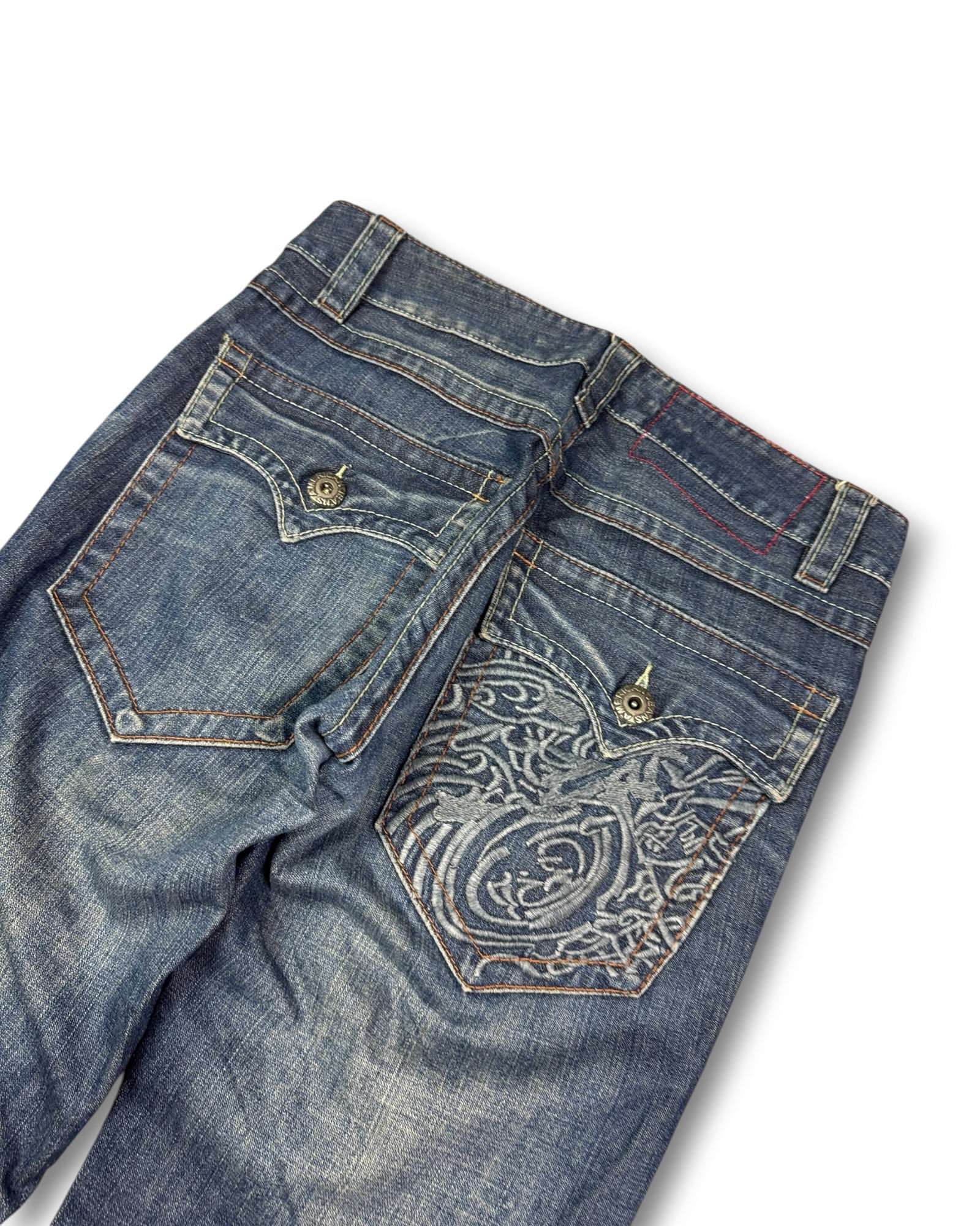 2000's American Straight/Baggy Jeans *rare 32x30 (M)