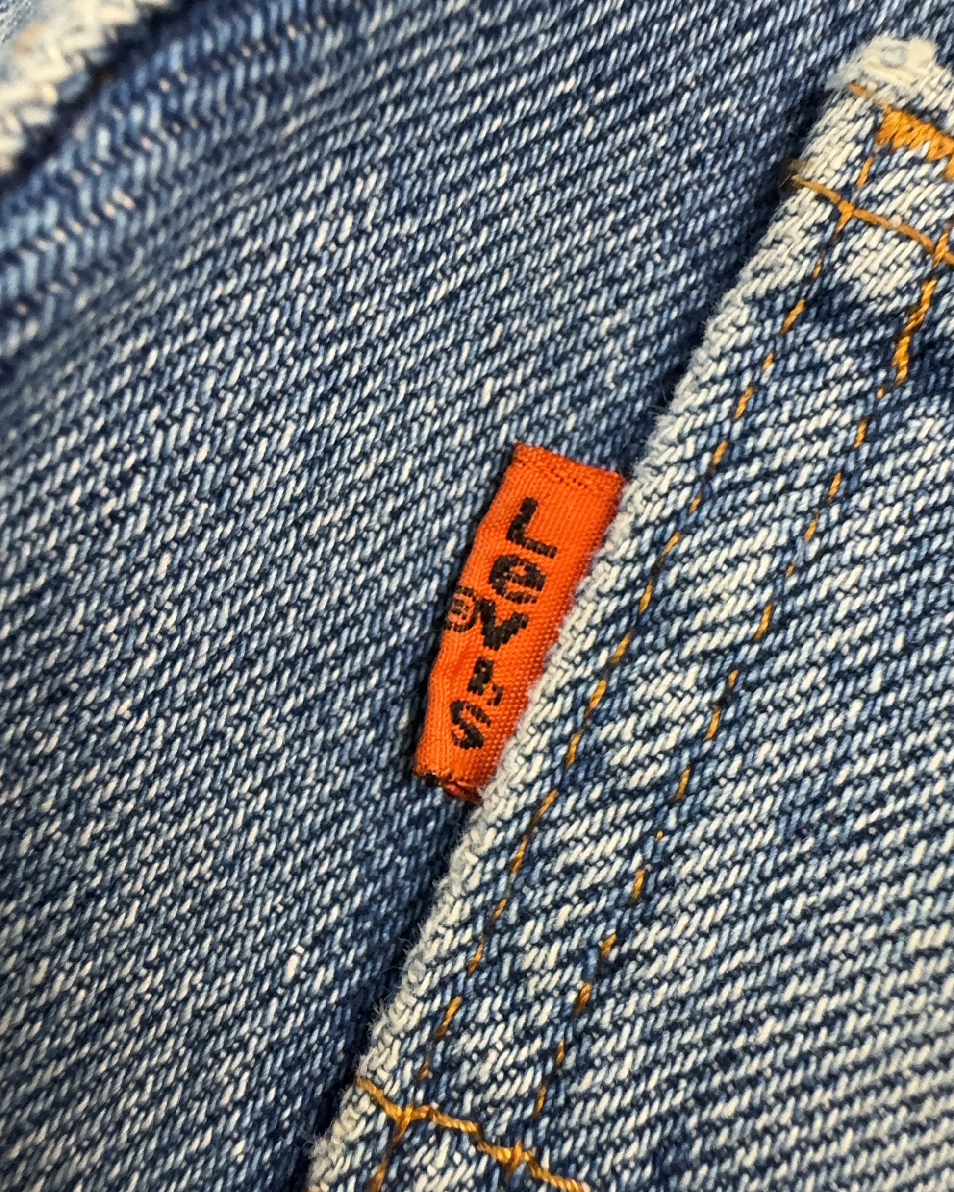 1980's Levi's Orange Tab Straight/Baggy Jeans *very rare 30x30 (M)