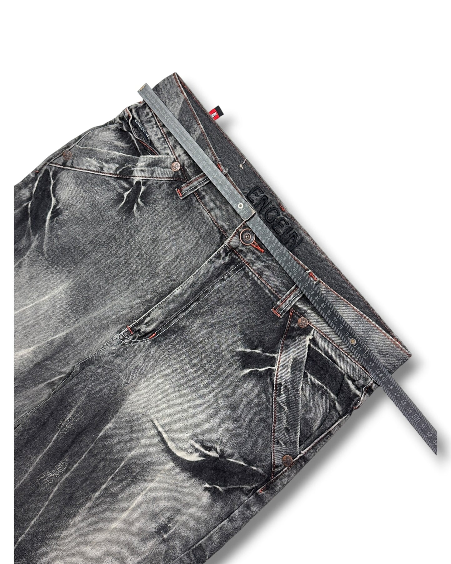 2000's Engein Japanese Baggy Jeans *very rare 34x34 (L)