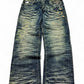 2000's Woodin' Japanese Straight/Baggy Jeans *rare 31x28 (M)