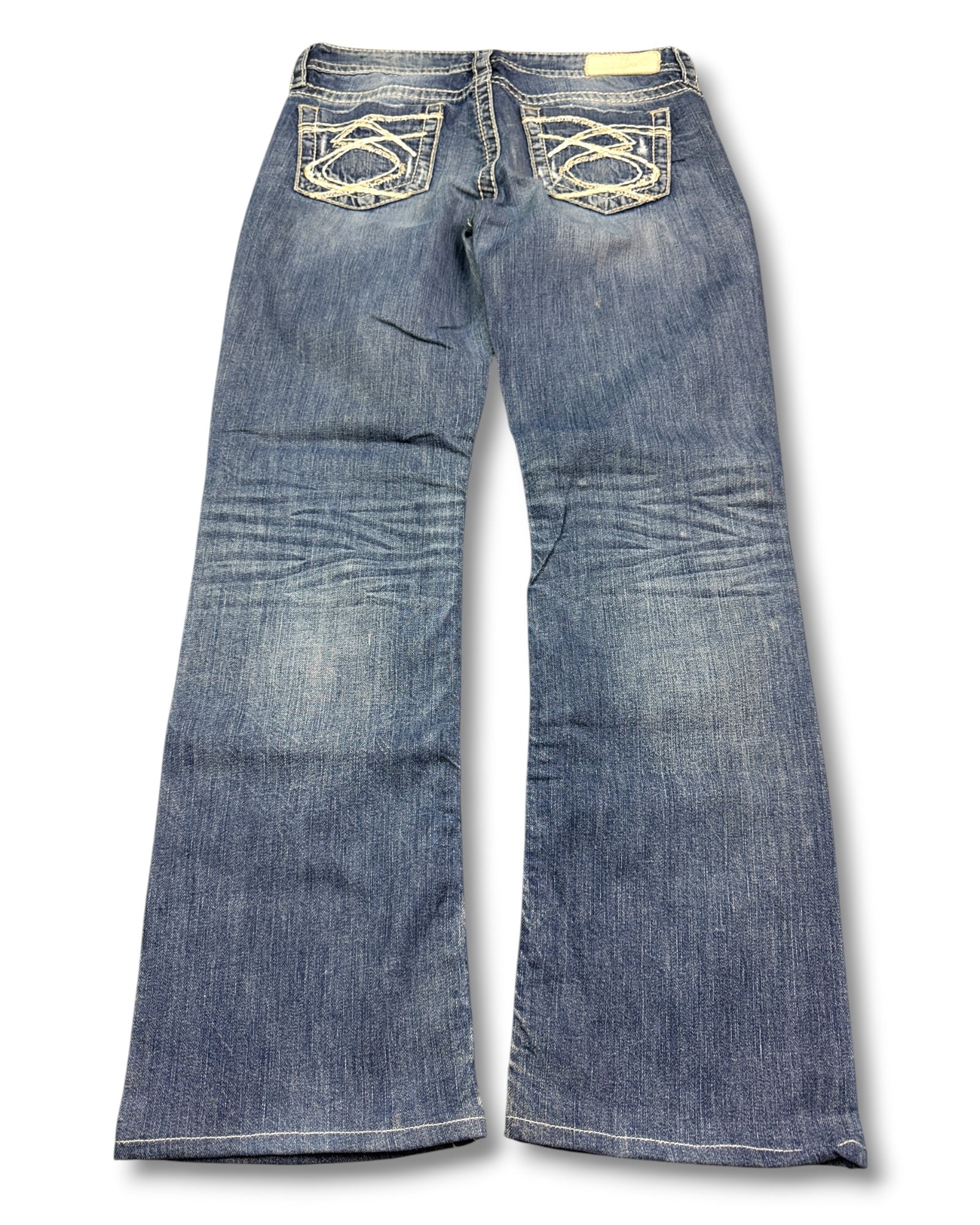 2000's Silver Low Waist/Bootcut Jeans Women's * 30x30 (M)
