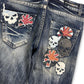 2000's Grasshopper Low Waist/Flared Japanese Archive Jeans Women's *extremely rare 30x30 (M)