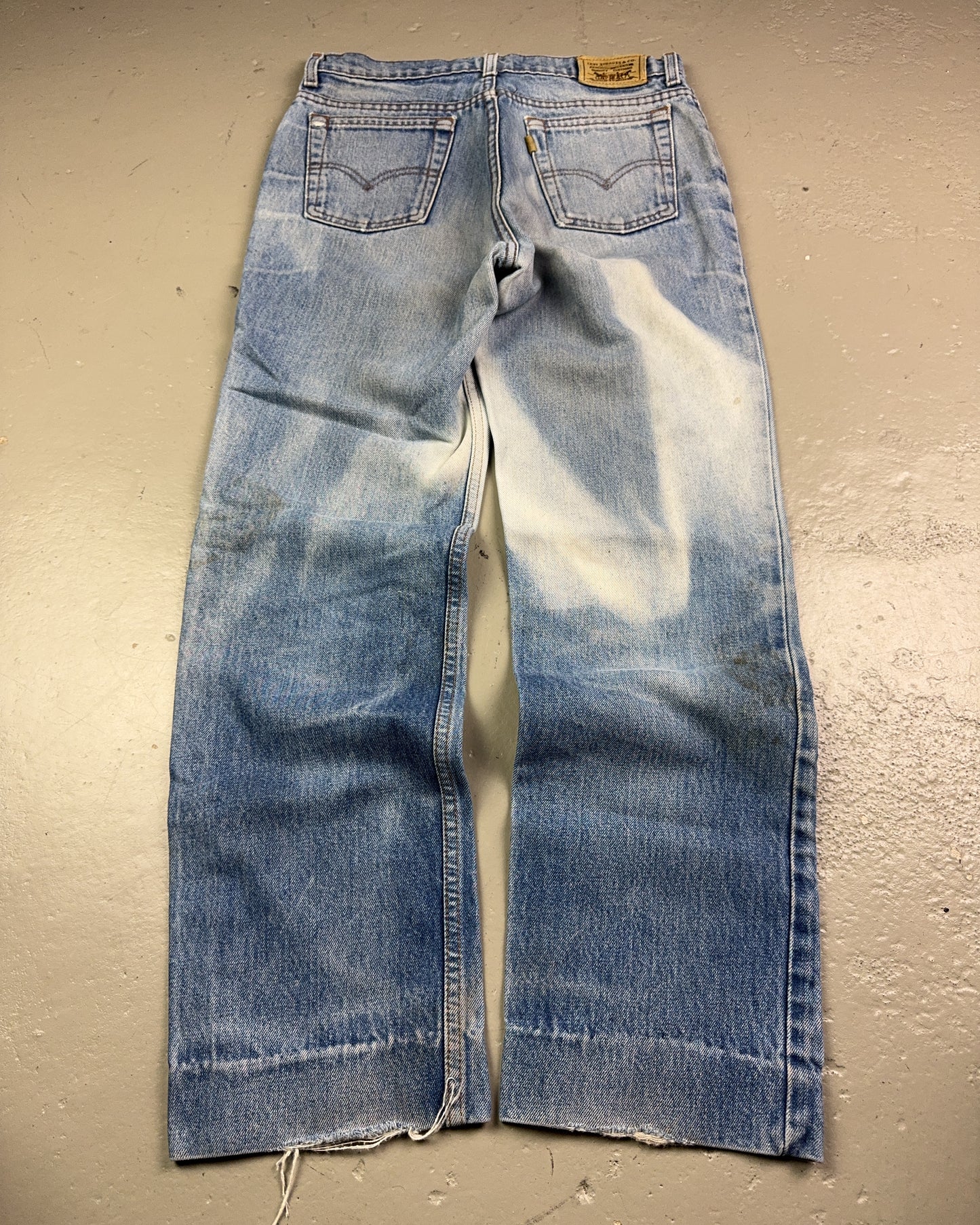 1980's Levi's Straight Jeans *extremely rare 29x28 (S)