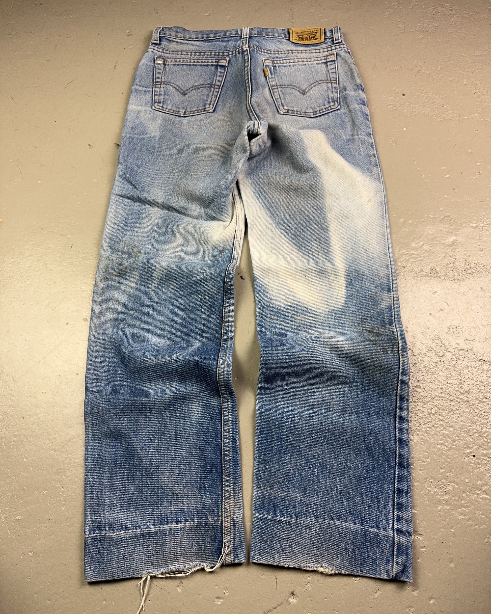 1980's Levi's Straight Jeans *extremely rare 29x28 (S)