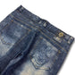 2000's Bsj Blue Subject Baggy Japanese Jeans *very rare 38x30 (XXL)