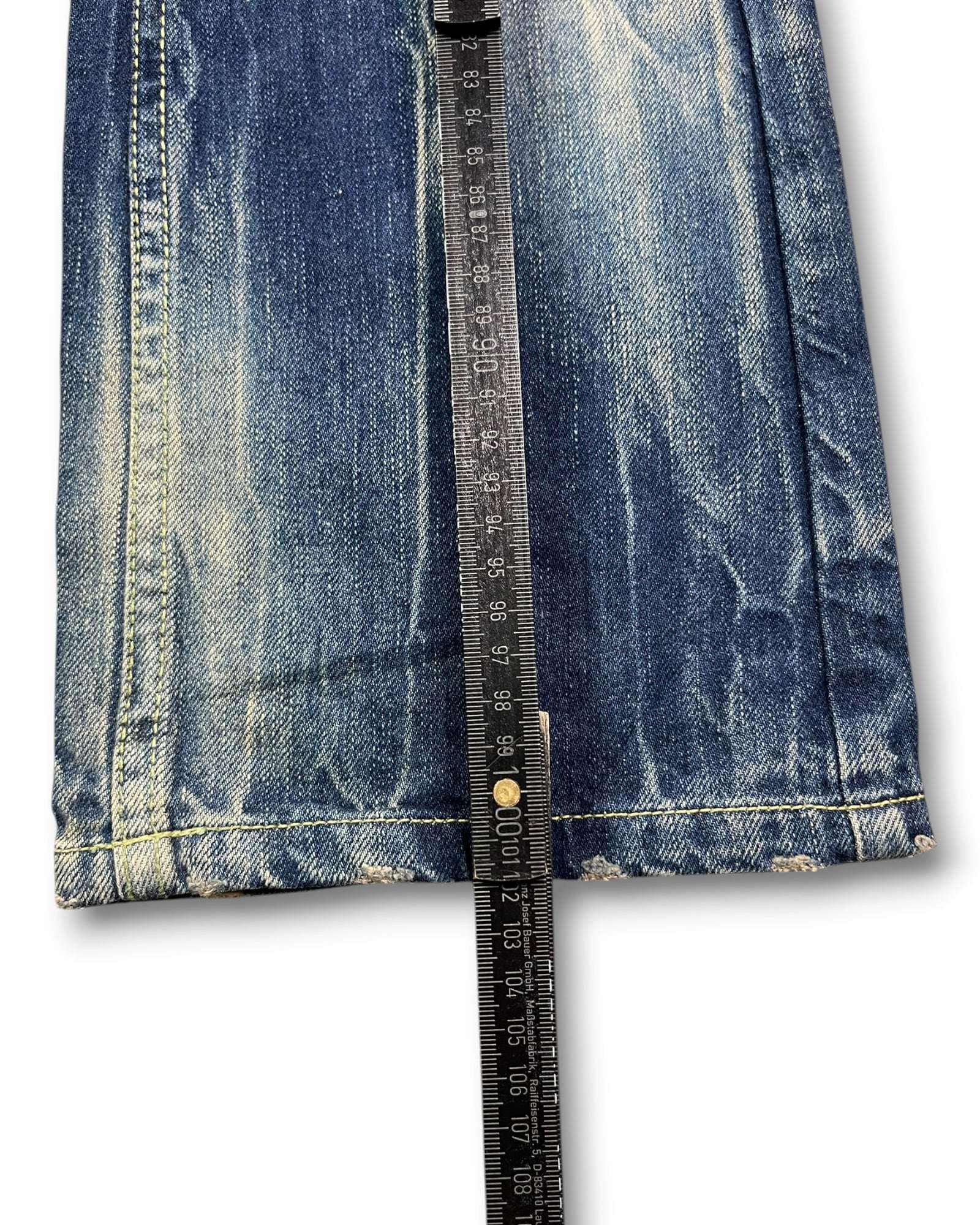 2000's B-jeans Low Waist/Bootcut Japanese Archive Jeans Women's *very rare 29x30 (S)