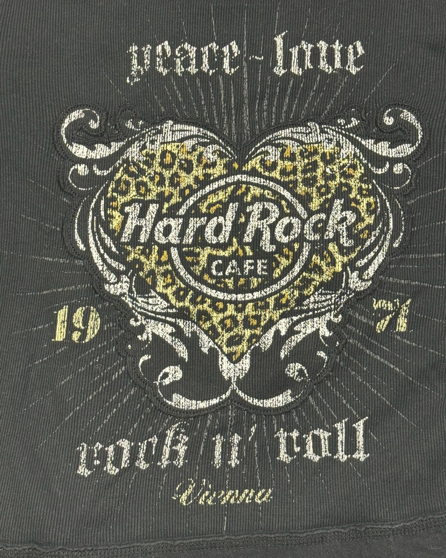 2000's Hard Rock Cafe Zip Hoodie Women's Women's * (M)