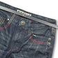 2000's Mechanic Ground Straight/Baggy Japanese Jeans *rare 30x30 (M)