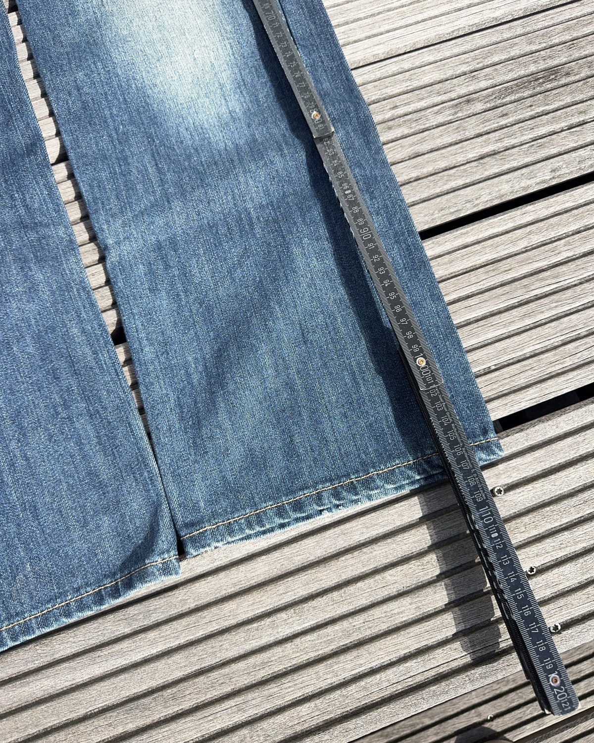 2000's Eng Japanese Straight/Baggy Jeans *very rare 32x32 (M)