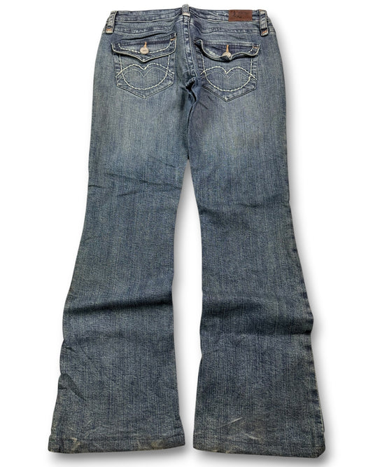2000's Big Train Bootcut Japanese Jeans Women's *very rare 30x28 (M)