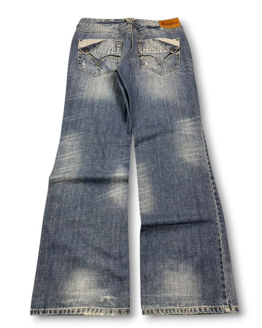 2000's Hangten Baggy Jeans *rare 32x32 (M)