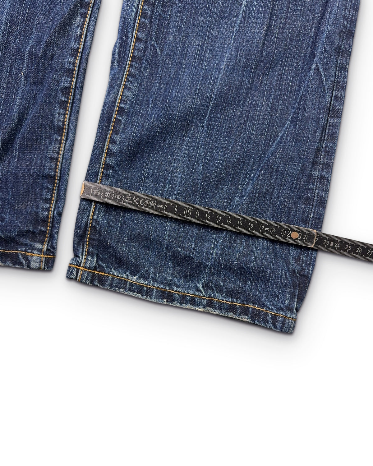 2000's Oniarai Japanese Straight/Bootcut Jeans *rare 32x34 (M)