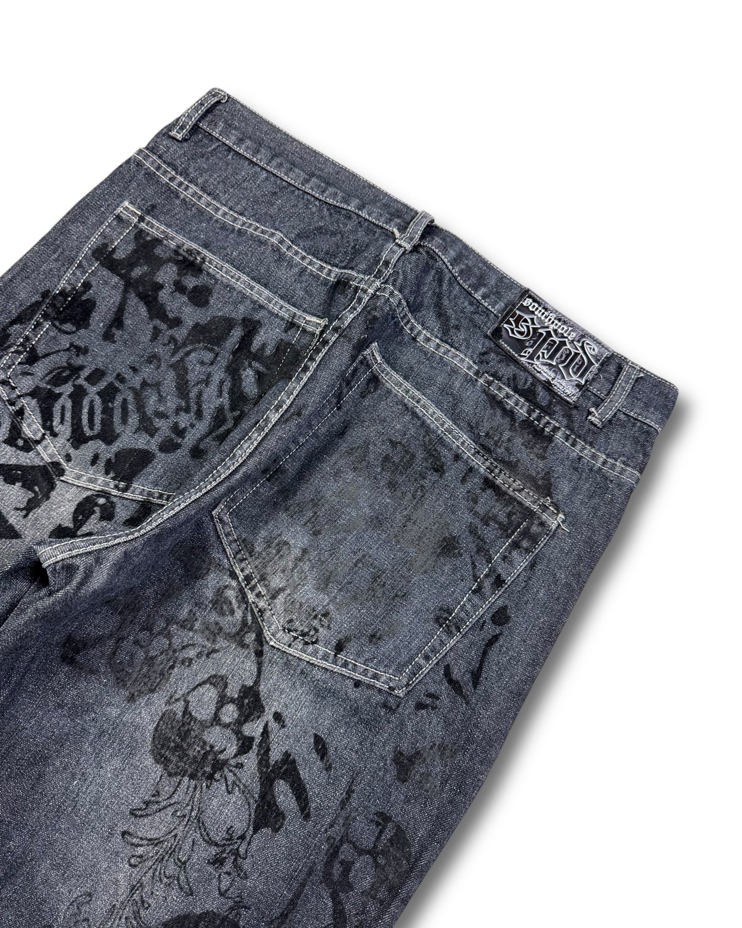 2000's Southpole Hip Hop Baggy Jeans *very rare 38x36 (XXL)