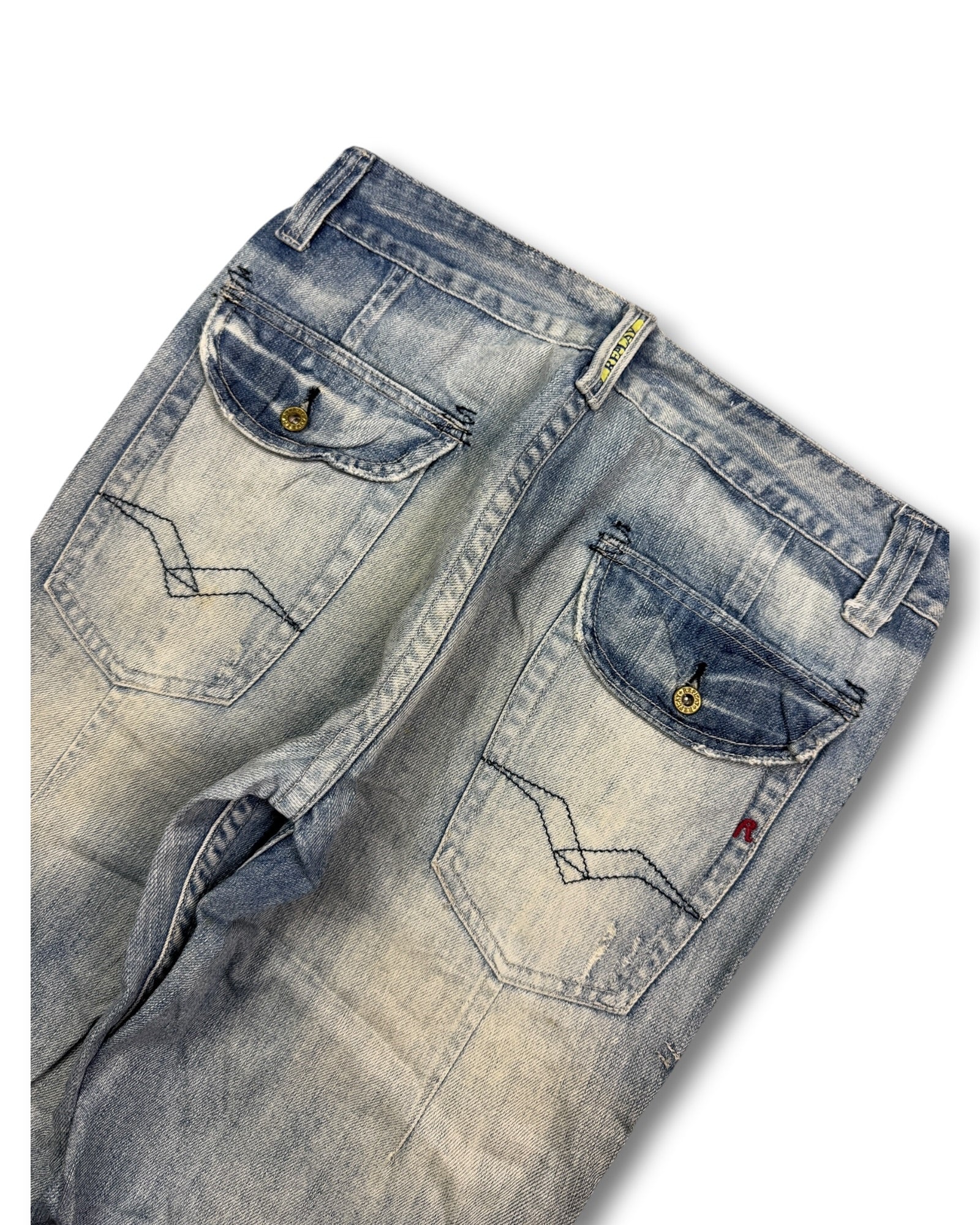 2000's Replay Jeans Baggy/Bootcut *rare 34x32 (L)