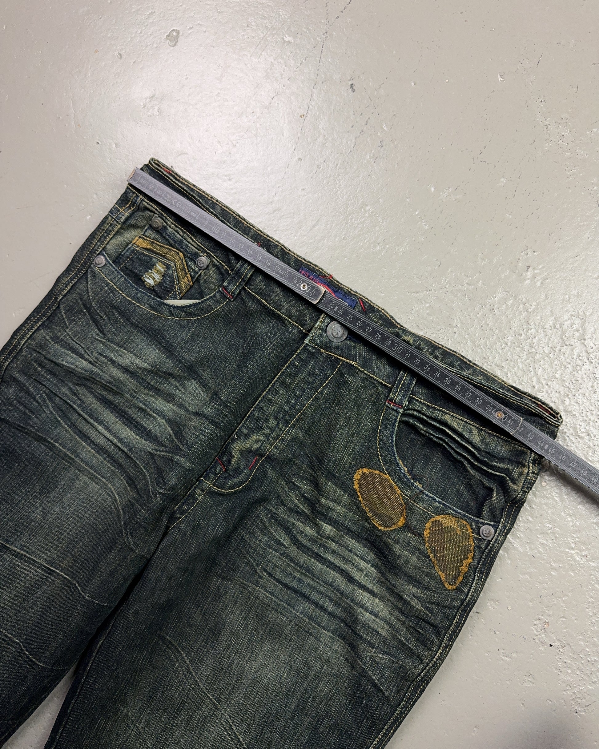 2000's Idf Straight/Baggy Jeans *rare 34x32 (L)