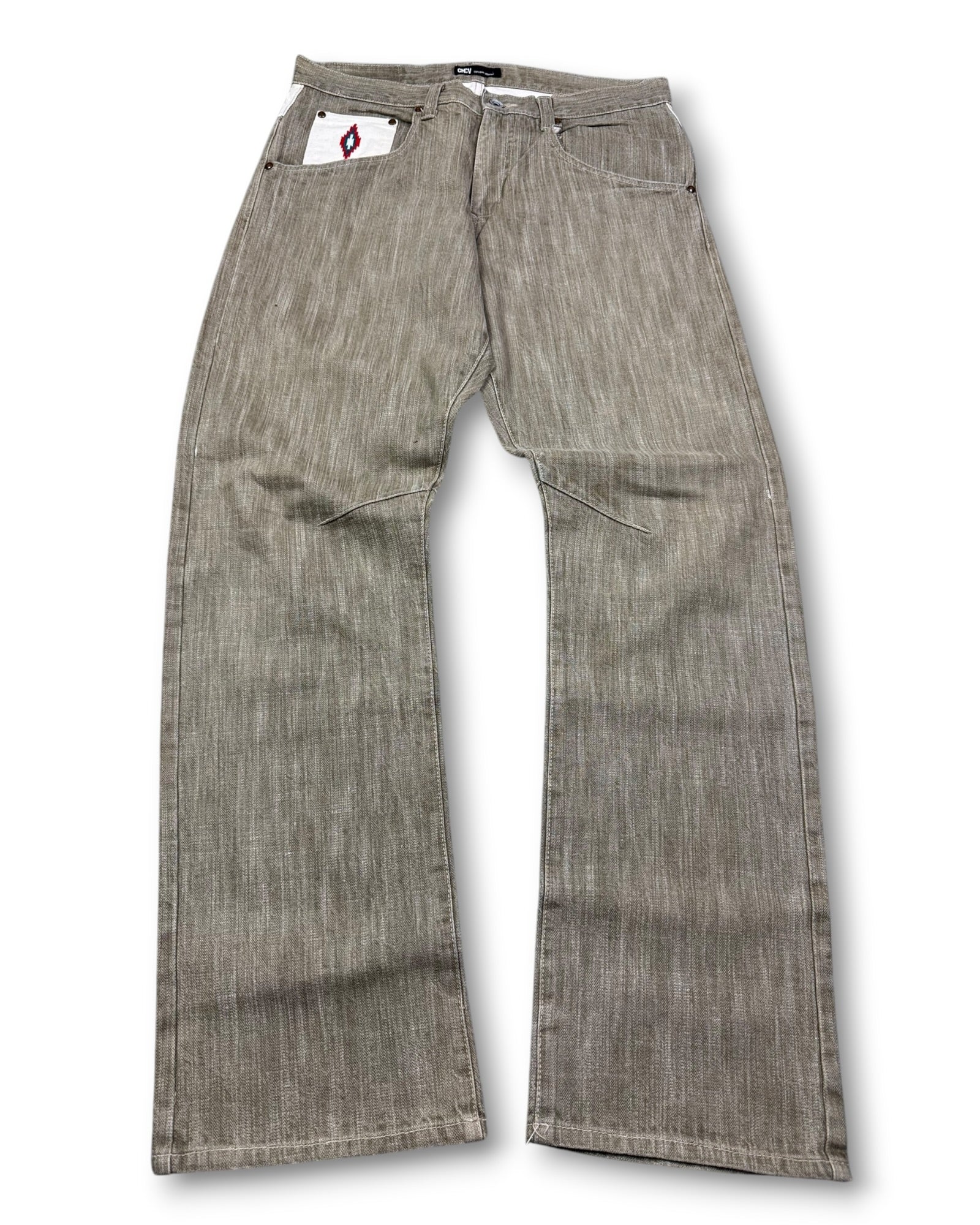 2000's Concave Attempt Straight/Baggy Jeans *rare 32x32 (M)