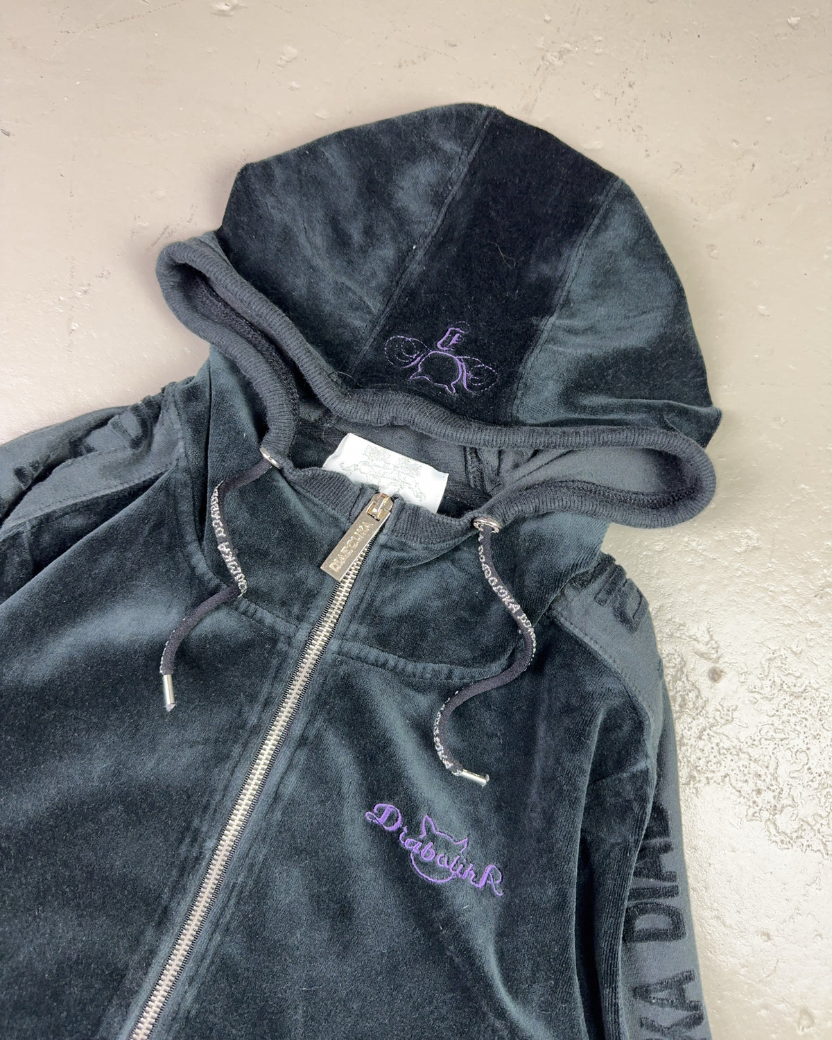 2000's Diabolic Zip Hoodie Women's *rare (M)
