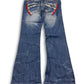 2000's Lolita Low Waist/Bootcut Japanese Jeans Women's *very rare 30x28 (M)