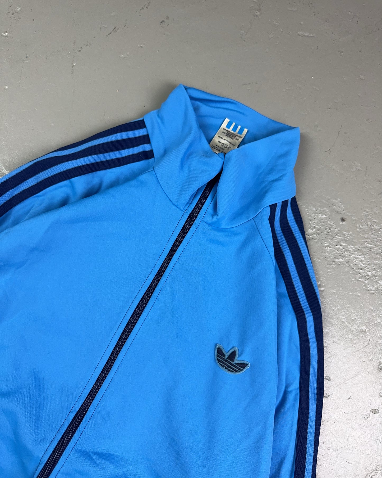 1970's Adidas Trefoil Track Jacket *very rare (S)