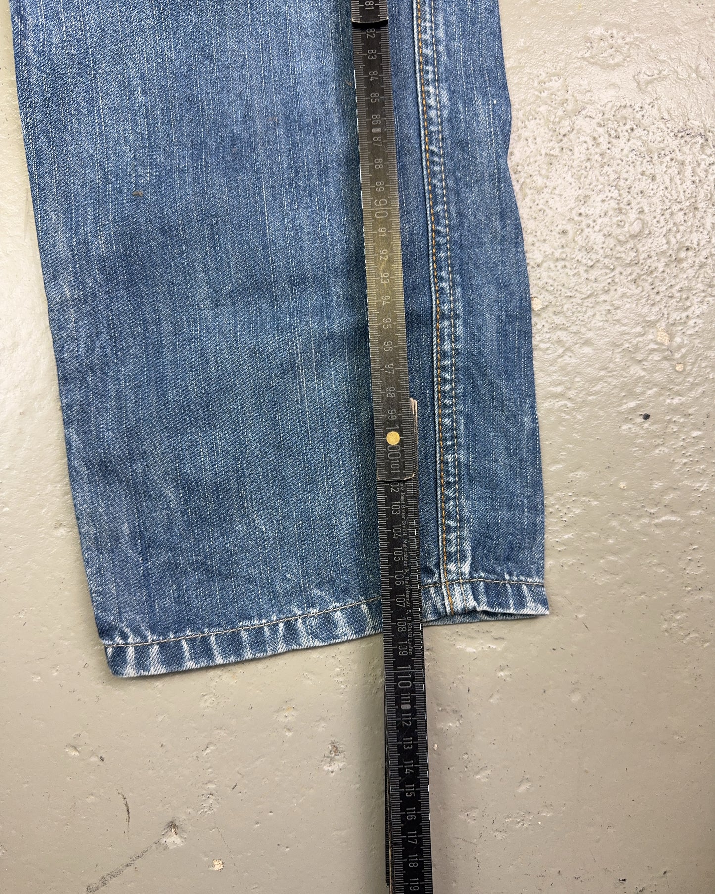 2000's Big Train Japanese Straight/Baggy Jeans *rare 32x32 (M)