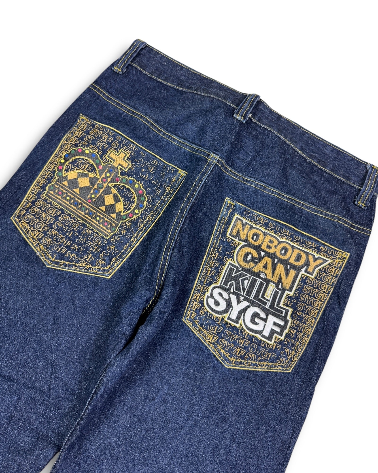 2000's Sygf Straight/Baggy Jeans *rare 32x30 (M)
