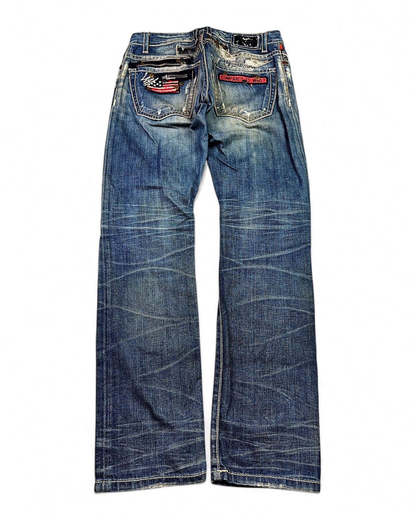 2000's Robin's Jean Slim/Straight Jeans *very rare 30x32 (M)