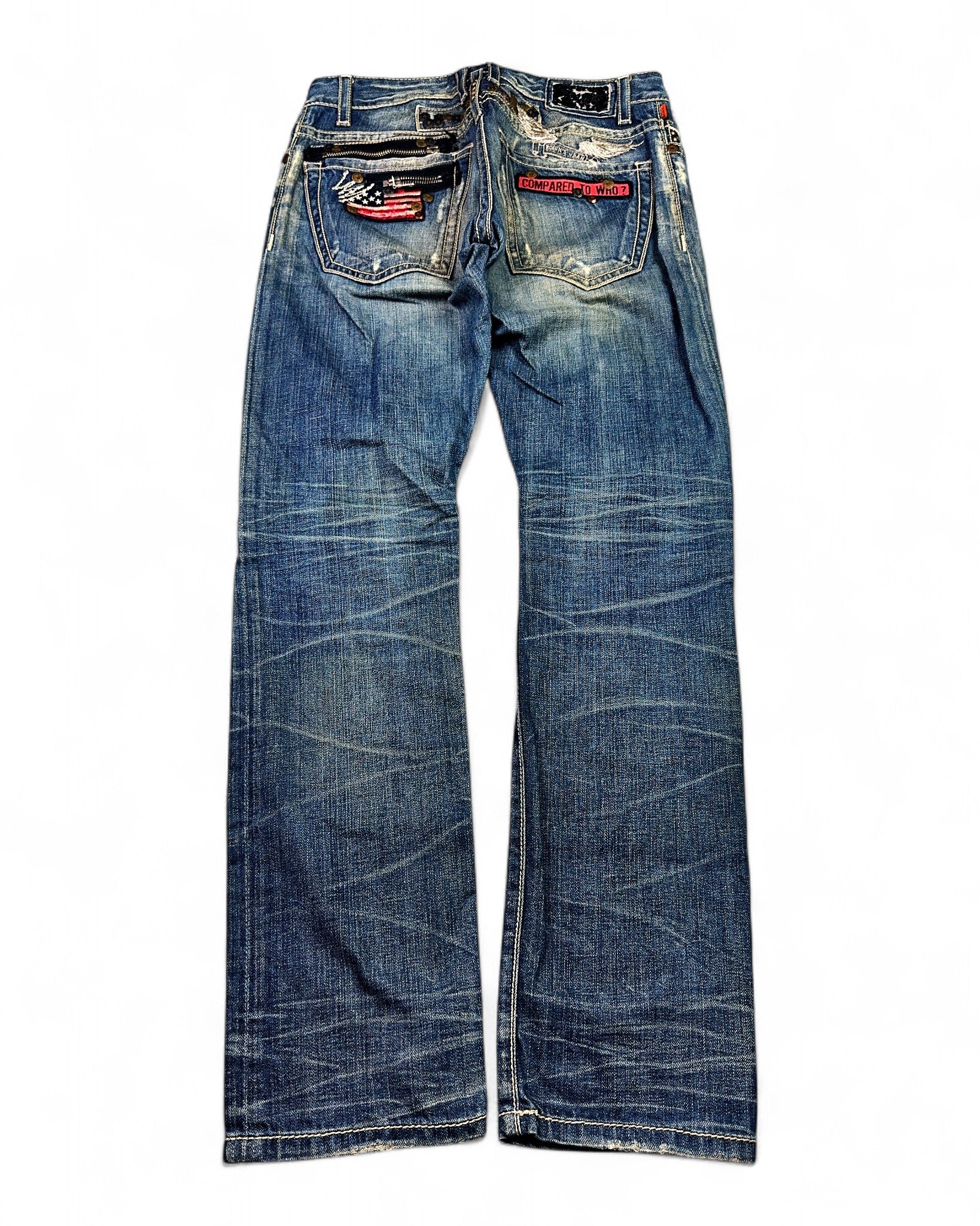 2000's Robin's Jean Slim/Straight Jeans *very rare 30x32 (M)