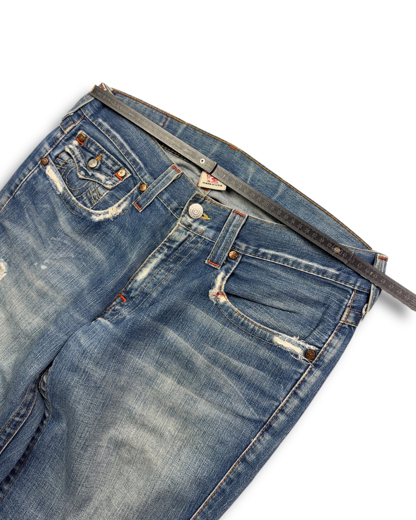 2000's True Religion Baggy Bootcut Jeans *rare 34x34 (L)