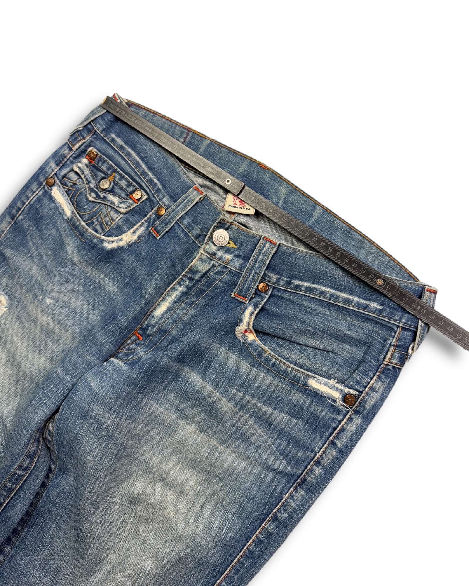 2000's True Religion Baggy Bootcut Jeans *rare 34x34 (L)