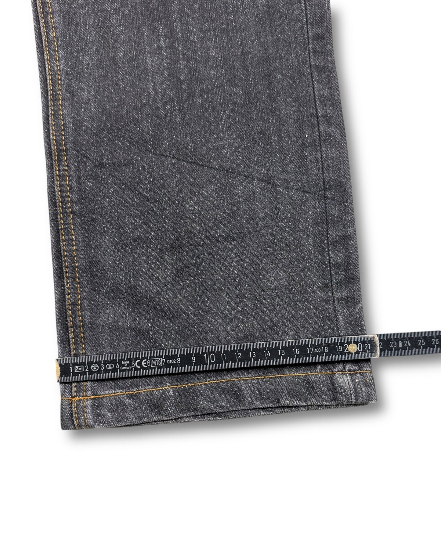 2000's Double D Straight/Baggy Japanese Jeans *very rare 30x30 (M)