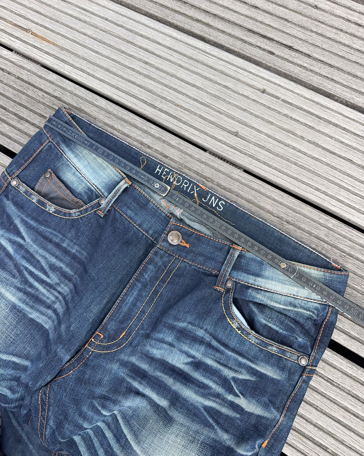 2000's Hendrix Japanese Straight/Baggy Jeans *rare 38x34 (XXL)