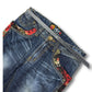 2000's Jizo Japanese Slim/Straight Jeans *very rare 26x30 (XS)