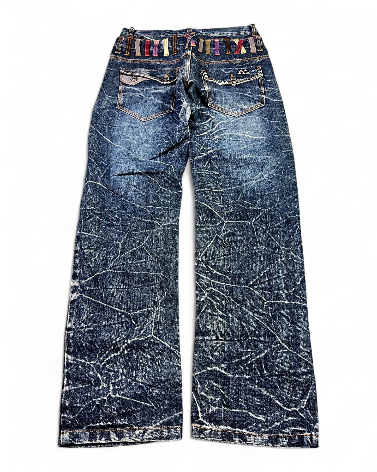2000's Nylaus Jeans Japanese Archive Straight Jeans *very rare 29x32 (S)